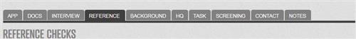 Reference Tabs 